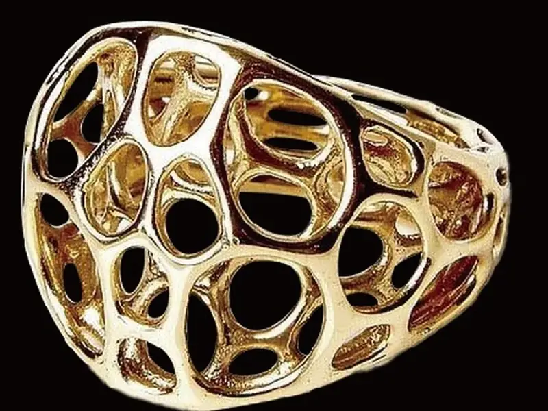 Jewelry filigree ring